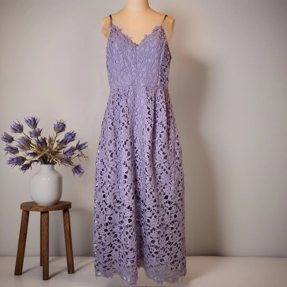 ASTR The Label Lace Midi Dress. Size M. Ret. $89